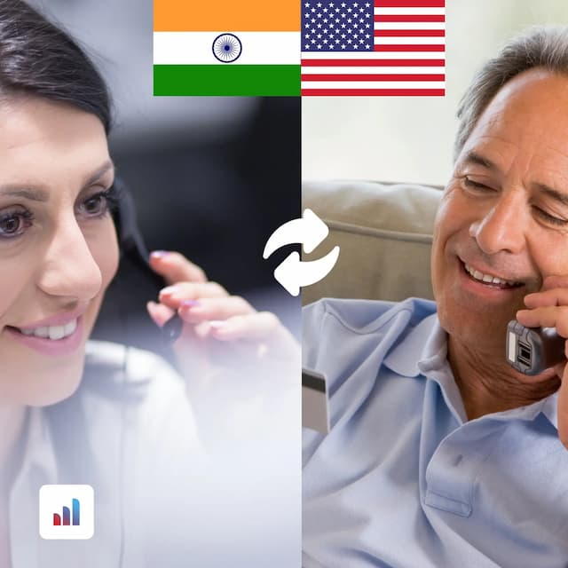 Indian Agent to US Customer Speech Dataset in English for Finance